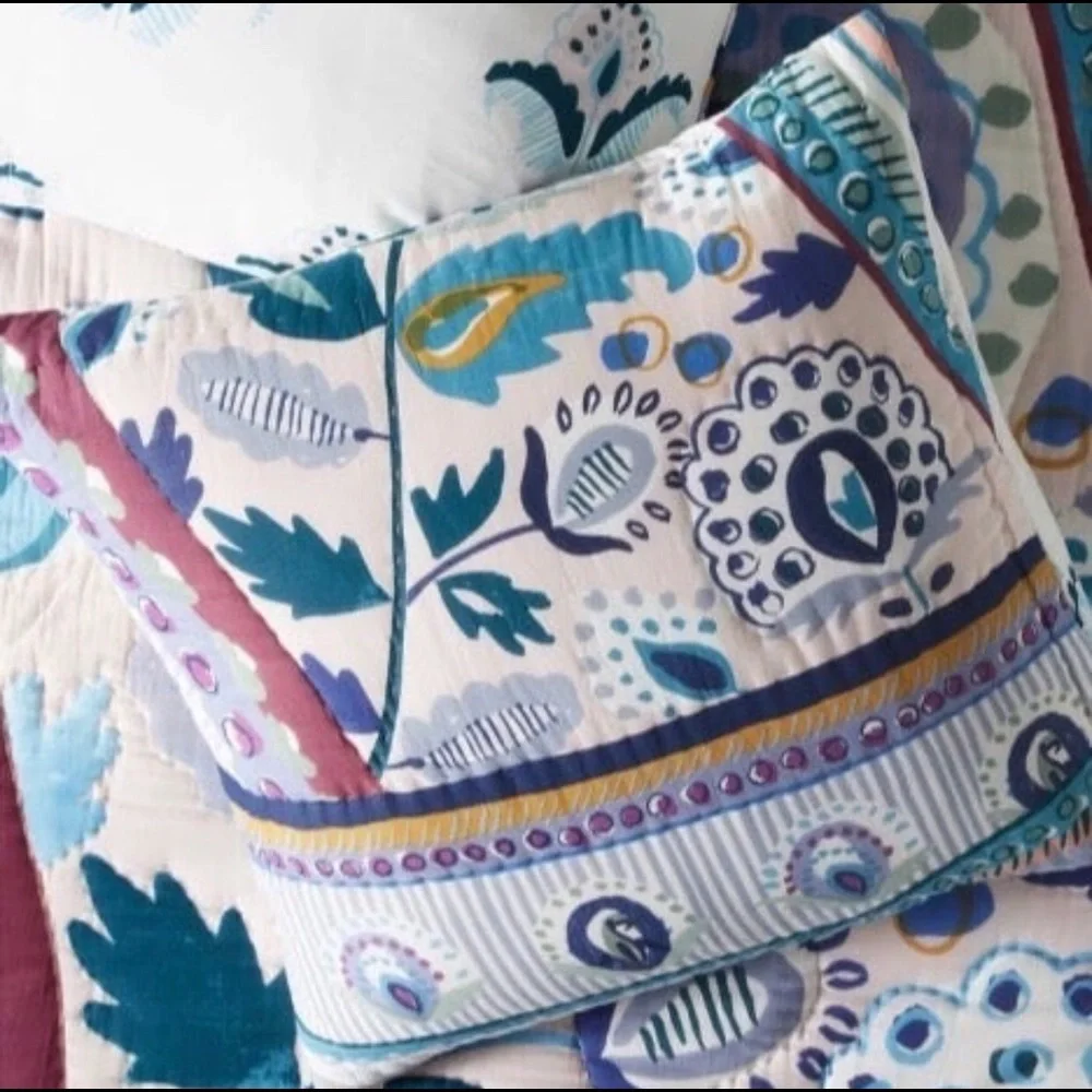 Anthropologie Sunder Euro Sham ANTHROPOLOGIE HOME ONE Sham NWT